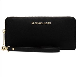 Michael Kors Black Wallet with wristlet